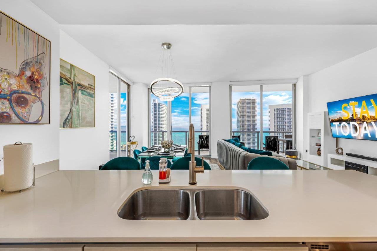 Beachwalk Resort - Penthouse In The Sky 3Bdr And 3Ba Luxury Condo Direct Ocean View Hallandale Beach Exterior photo