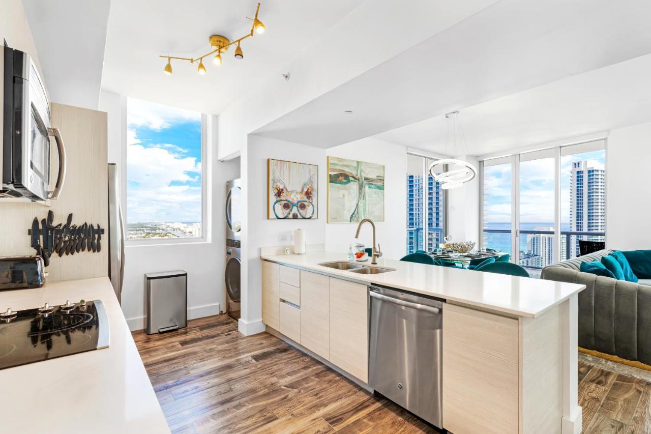Beachwalk Resort - Penthouse In The Sky 3Bdr And 3Ba Luxury Condo Direct Ocean View Hallandale Beach Exterior photo